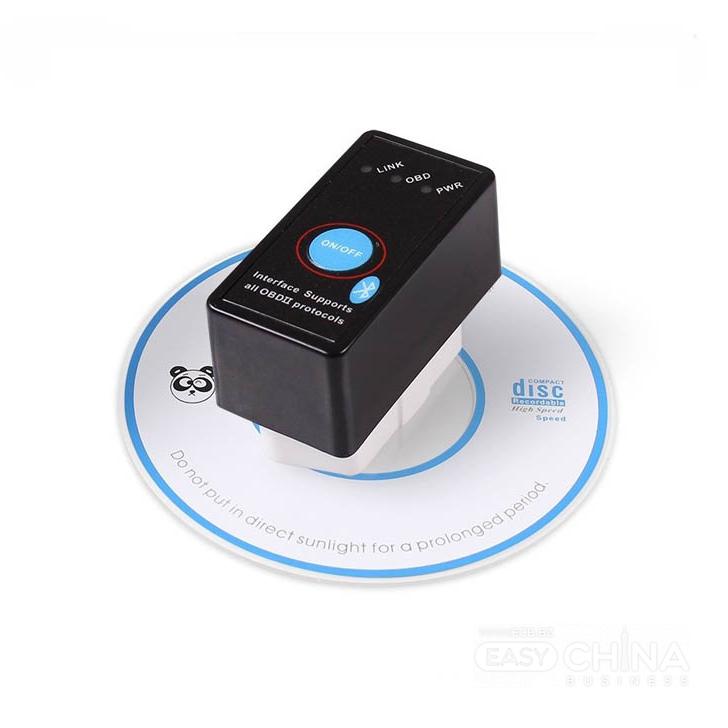 Автосканер ELM 327 V 1.5 с кнопкой для включения