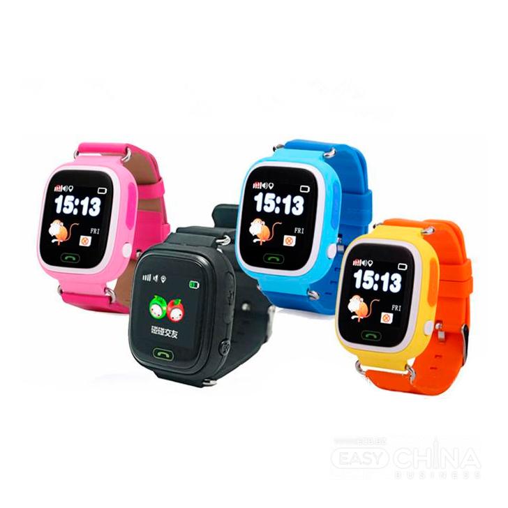 Детские сенсорные часы телефон Smart Baby Watch Q90 (GW100)