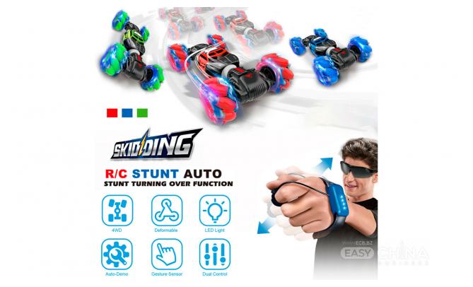Машинка перевертыш Hyper Skidding Stunt с управлением жестами