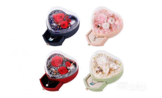 Фото товара Подарочная коробка сердце для бижутерии